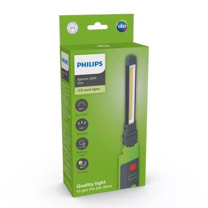 Philips X30SLIMX1 -LED Lanterna recarregável regulável XPERION LED/5W/3,7V 2500mAh