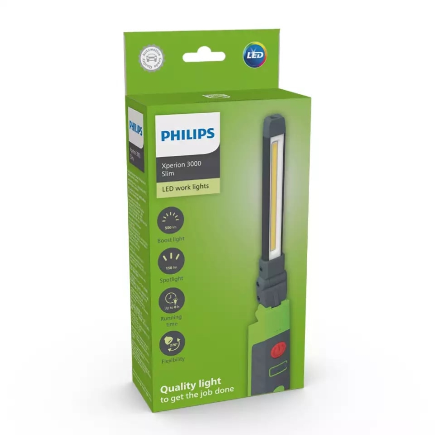 Philips X30SLIMX1 -LED Lanterna recarregável regulável XPERION LED/5W/3,7V 2500mAh