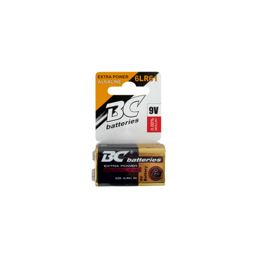 Pilha alcalina EXTRA POWER 9V