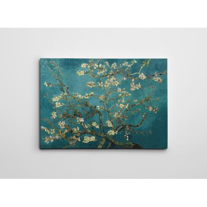 Pintura de parede sobre tela 70x100 cm árvore