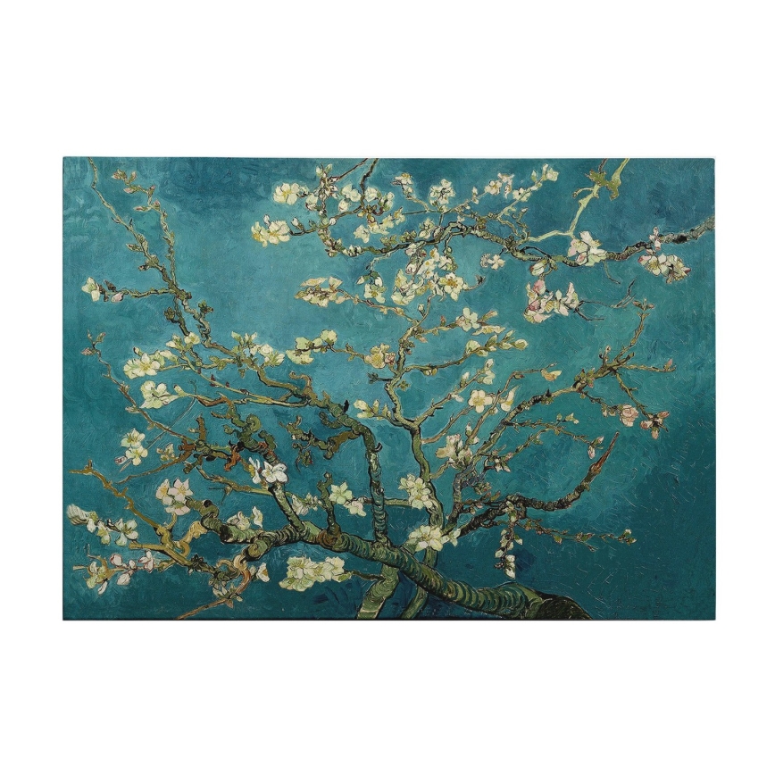Pintura de parede sobre tela 70x100 cm árvore