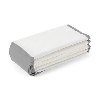 Piscina seca para crianças com bolas d. 80 cm branco/cinzento