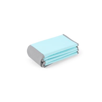 Piscina seca para crianças com bolas diâmetro 80 cm azul/cinzento