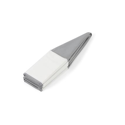 Piscina seca para crianças com bolas diâmetro 80 cm branco/cinzento