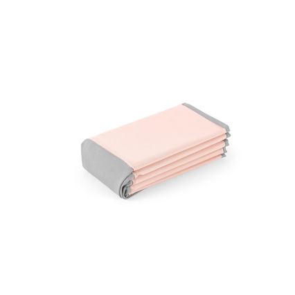 Piscina seca para crianças com bolas diâmetro 80 cm rosa/cinzento