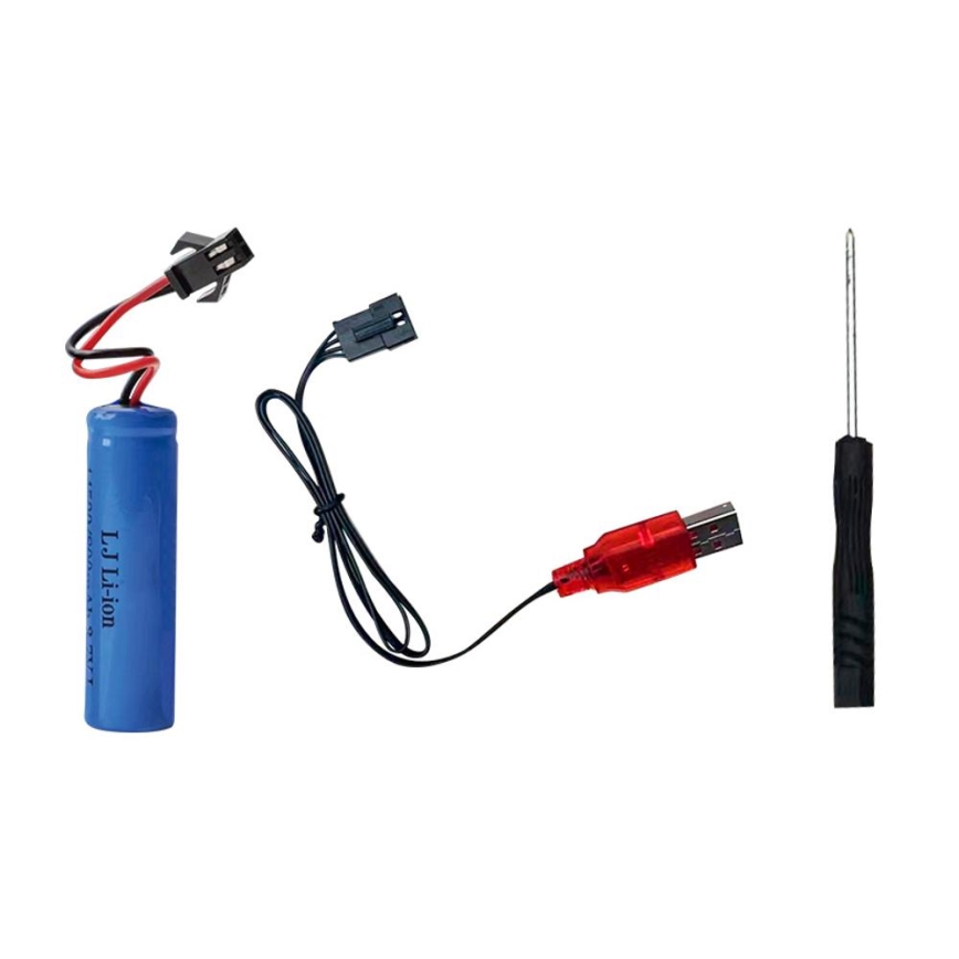 Pistola de água 2em1 WEGU 3,7V/500 mAh