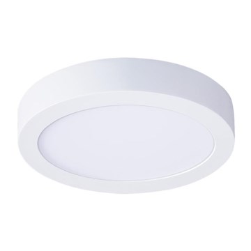 Plafon LED/12W/230V 3000/4000/6000K Ø 17 cm branco