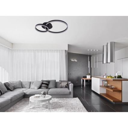 Plafon LED dimerizável 55W/230V 3000-6500K + comando remoto