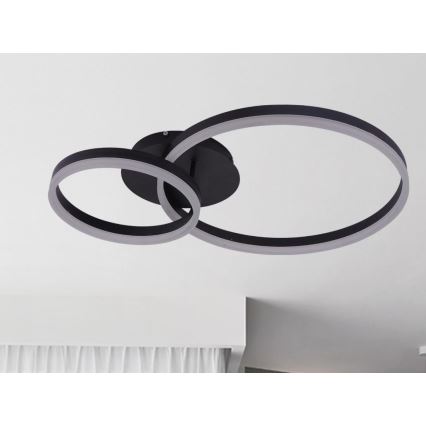 Plafon LED dimerizável 55W/230V 3000-6500K + comando remoto