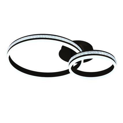 Plafon LED dimerizável de montagem à superfície LED/110W/230V 3000-6500K + controlo remoto