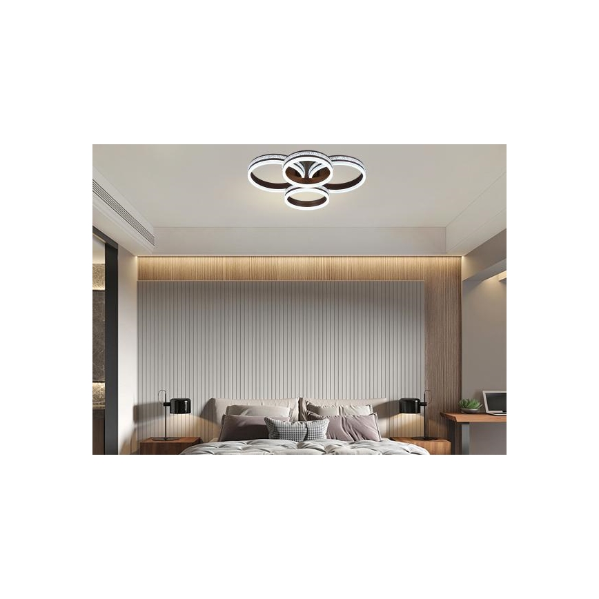 Plafon LED dimerizável LED/150W/230V 3000-6500K + comando remoto