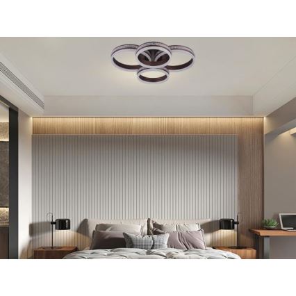 Plafon LED dimerizável LED/150W/230V 3000-6500K + comando remoto