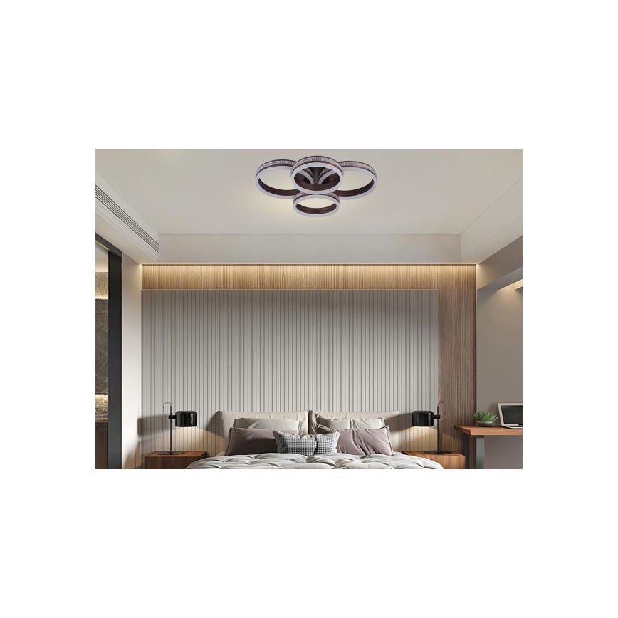 Plafon LED dimerizável LED/150W/230V 3000-6500K + comando remoto