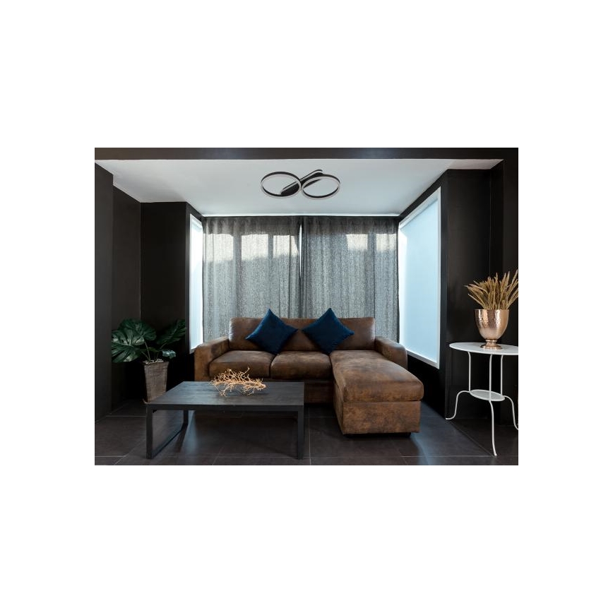 Plafon LED regulável LED/60W/230V 3000-6500K + controlo remoto