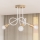Plafon OXFORD 3xE27/15W/230V dourado/branco