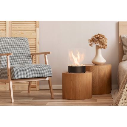 Planika - Lareira BIO 36,3x25,1 cm 2,5kW preto