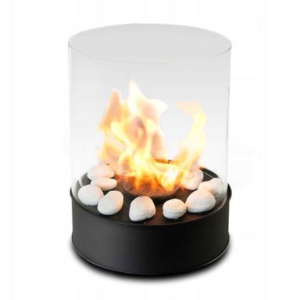 Planika - Lareira BIO 36,3x25,1 cm 2,5kW preto