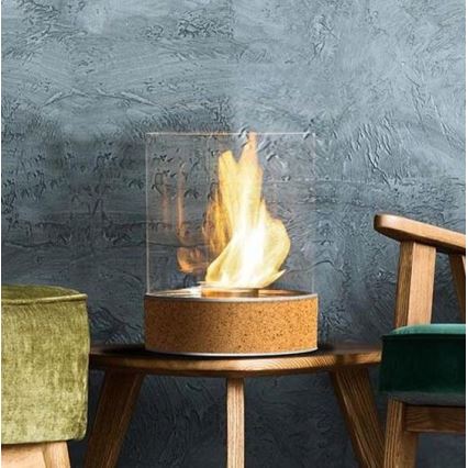 Planika - Lareira BIO 36,3x25,1 cm 2,5kW bege