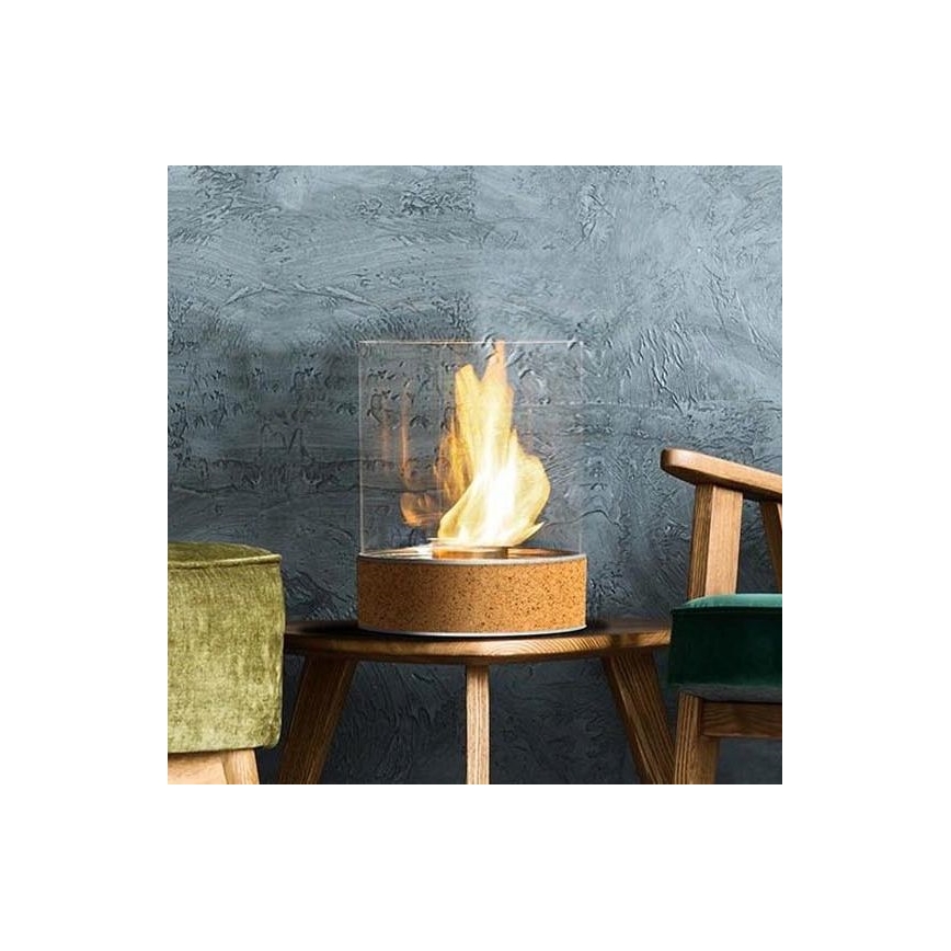 Planika - Lareira BIO 36,3x25,1 cm 2,5kW bege