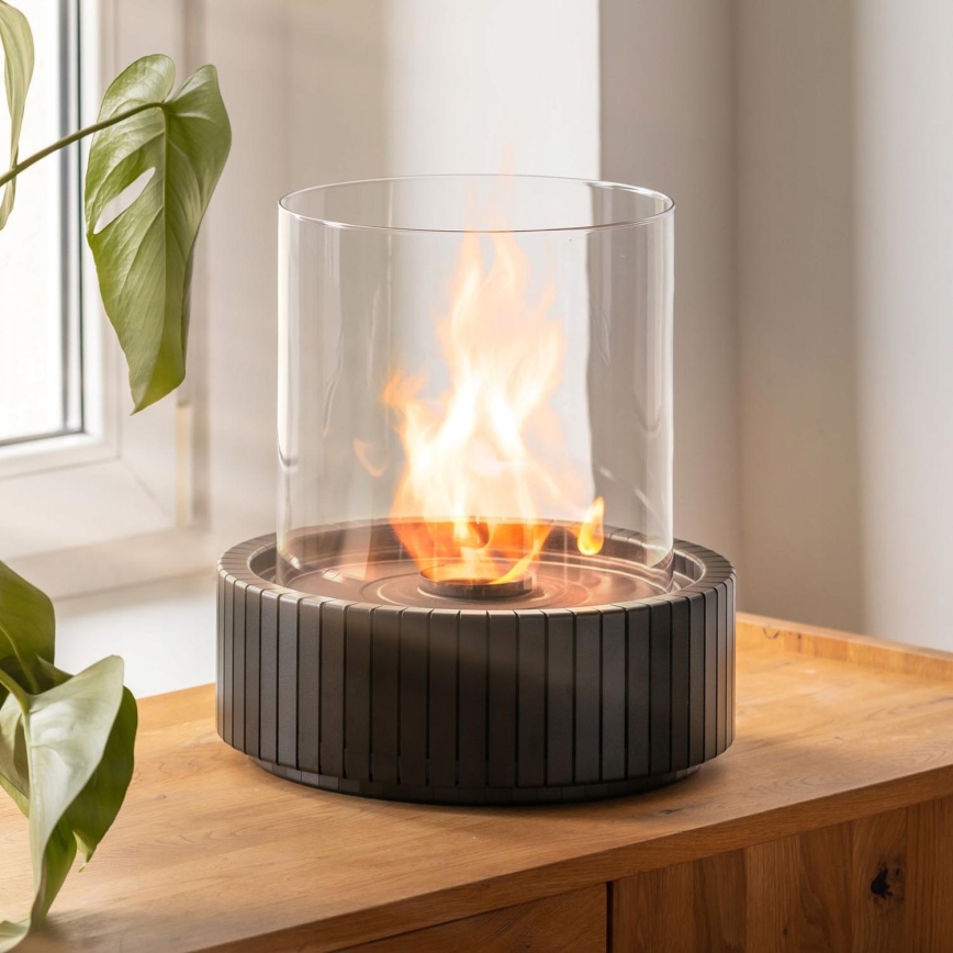 Planika - Lareira BIO 35,3x25,1 cm 2,5kW preto