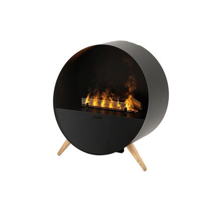 Planika MISTY - Lareira a vapor de água com comando 72,9x65,3 cm 125W/230V preto