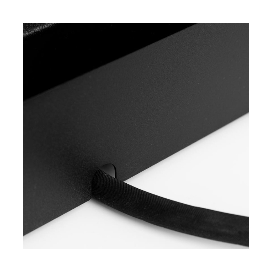 Planika - Lareira exterior a gás 41,4x69,8 cm 10kW preto + capa protetora