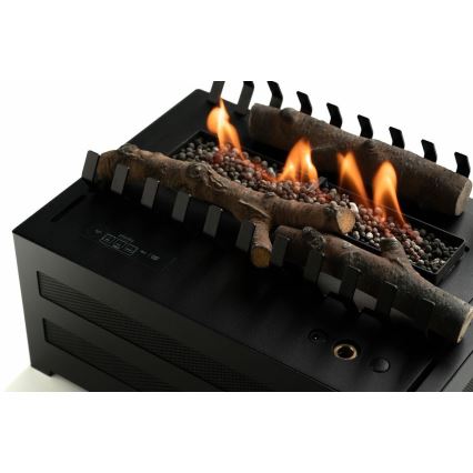 Planika - Lareira BIO com comando 20,8x38,5 cm 2,5kW/230V preto