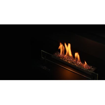 Planika - Lareira universal incorporada BIO com comando 56,2x75 cm 2,5kW/230V