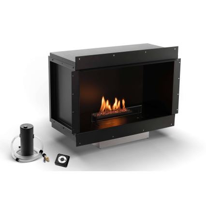 Planika - Lareira universal incorporada BIO com comando 56,2x75 cm 2,5kW/230V