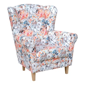 Poltrona de orelhas GALA multicolorida