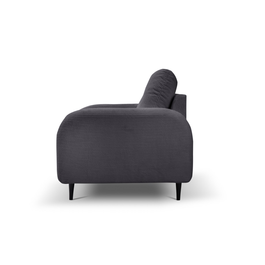 Poltrona estofada CLOUDY cinza