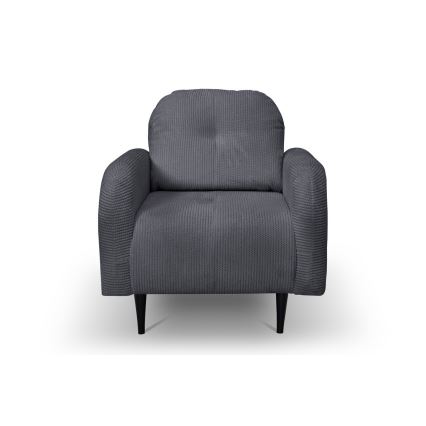 Poltrona estofada CLOUDY cinza
