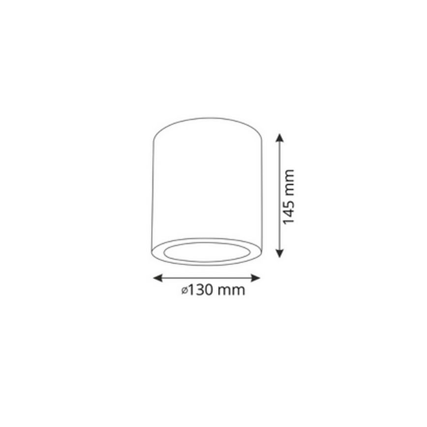 Ponto de luz LED RGBW dimmável JUPITER 1xE27/6,5W/230V 2700-6500K Wi-Fi diâmetro 13 cm branco