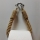 Porta papel higiénico de corda BORU 22x14 cm castanho