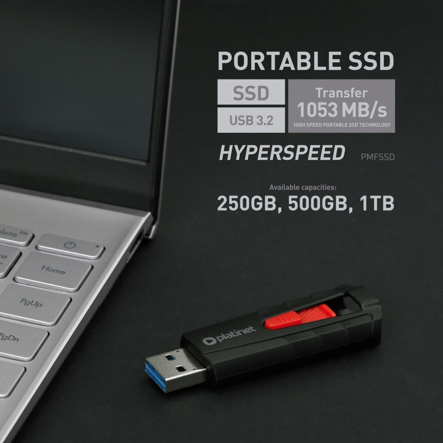 Portátil SSD drive 250 GB USB 3.2 Gen2