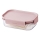 Pote para alimentos CLASSIC PLUS 0,91 l rosa/transparente