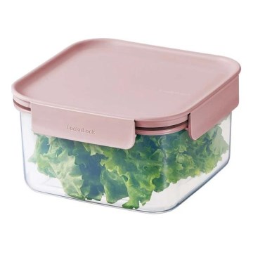 Pote para alimentos CLASSIC PLUS 1,25 l rosa/transparente
