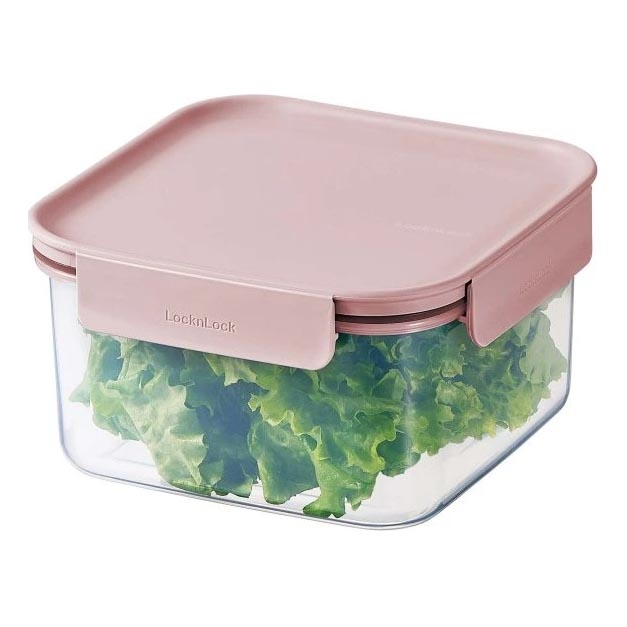 Pote para alimentos CLASSIC PLUS 1,25 l rosa/transparente