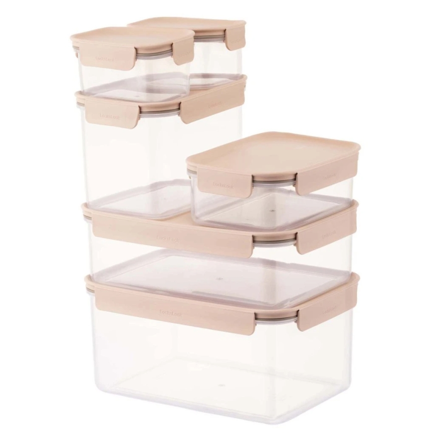 Pote para alimentos CLASSIC PLUS 1,25 l rosa/transparente