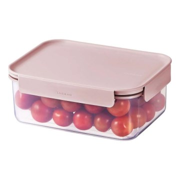 Pote para alimentos CLASSIC PLUS 1,65 l rosa/transparente