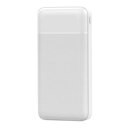 Power Bank 20000 mAh 3,7V branca