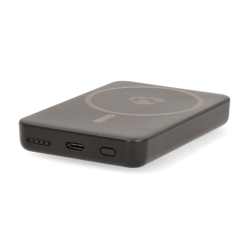 Power Bank 2em1 MagSafe 5000 mAh preto