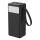 Power Bank 40000 mAh 65W Power Delivery 2xUSB-A + 2xUSB-C com Lanterna LED com gancho e íman e USB-C cabo 1m preto