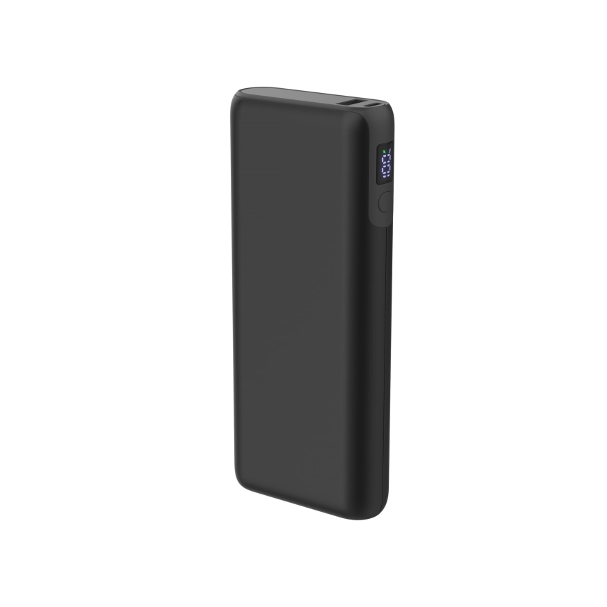 Power Bank com LED ecrã 20000 mAh/65W/3,7V preto