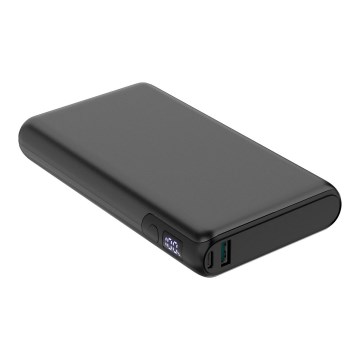 Power Bank com LED ecrã 30000 mAh/100W/3,7V preto