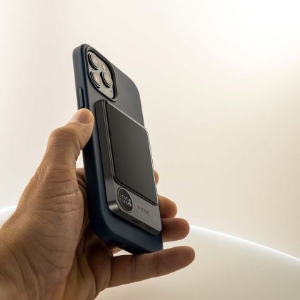Power Bank com um ecrã magnético Power Delivery 5000mAh/20W/5V preto