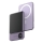Power Bank com um ecrã magnético Power Delivery 5000mAh/20W/5V roxo