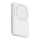 Power Bank Magnética com carregamento sem fios Power Delivery 10 000mAh/20W/3,7V branco