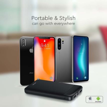 Power Bank Power Delivery 10000mAh/22,5W/5V preto
