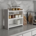 Prateleira de cozinha COSMIC 44x10 cm branco
